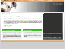 Tablet Screenshot of pitbullrescuesandiego.com